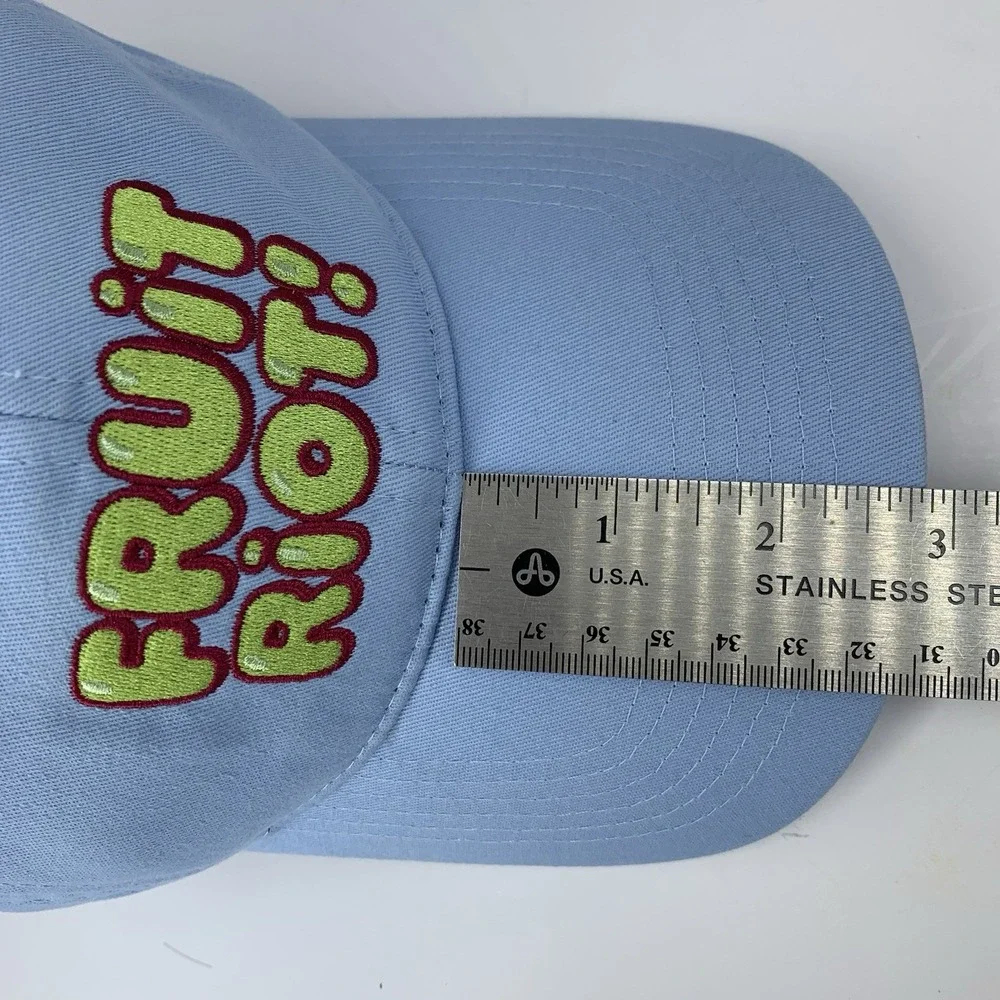 Fruit Riot Hat Not For Wimps Sour Candy OSFM Strapback Embroidered Baseball Cap